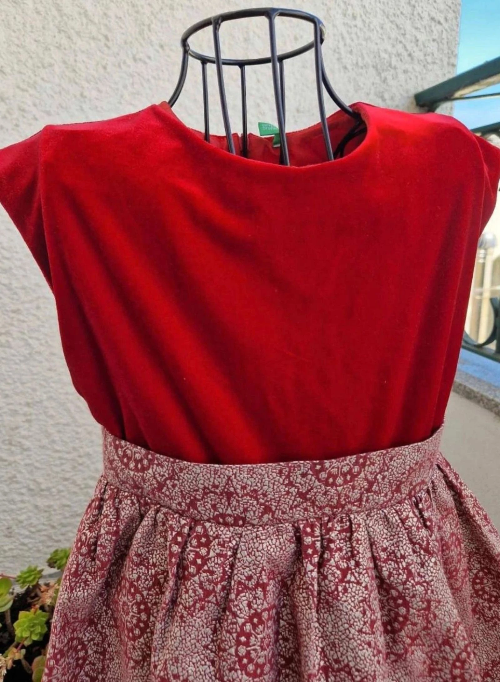 Benetton feestjurk | Robe de Fête / Noël Benetton – photo 5